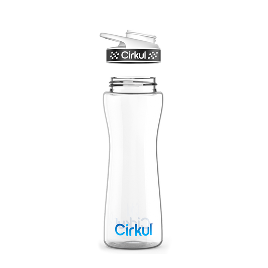 22oz. Plastic Bottle & Comfort Grip Lid