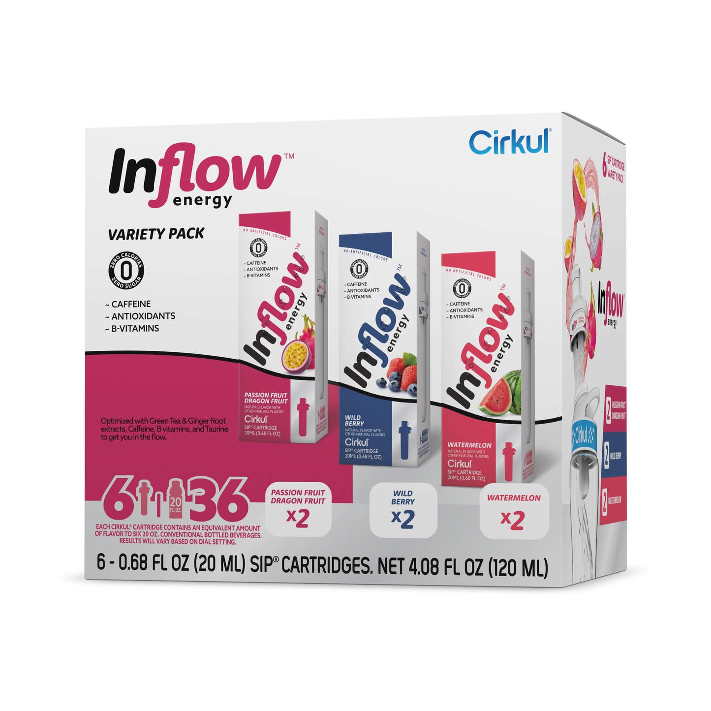 Inflow Energy? 6-Pack Variety Pack