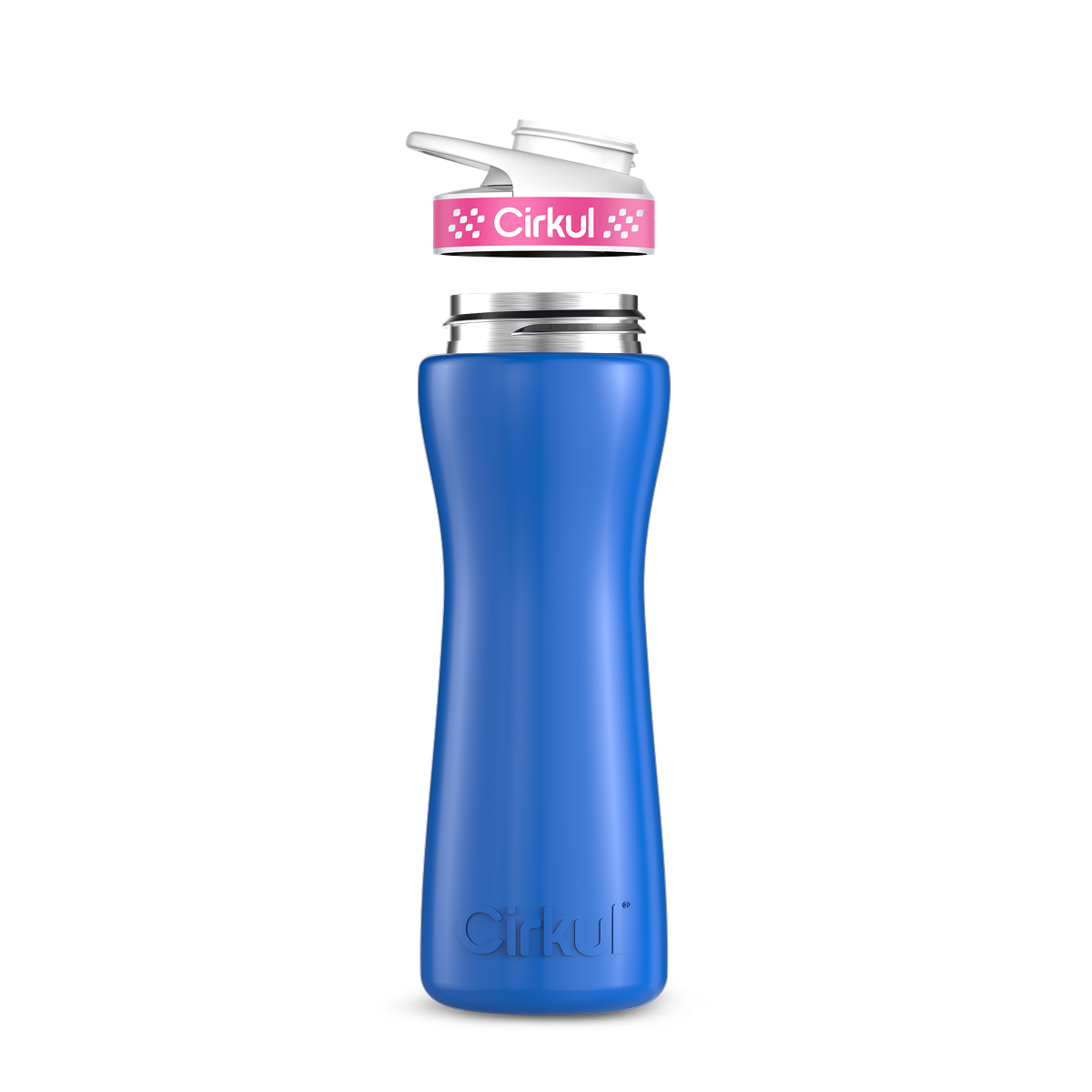 22oz. Stainless Steel Bottle & Comfort Grip Lid